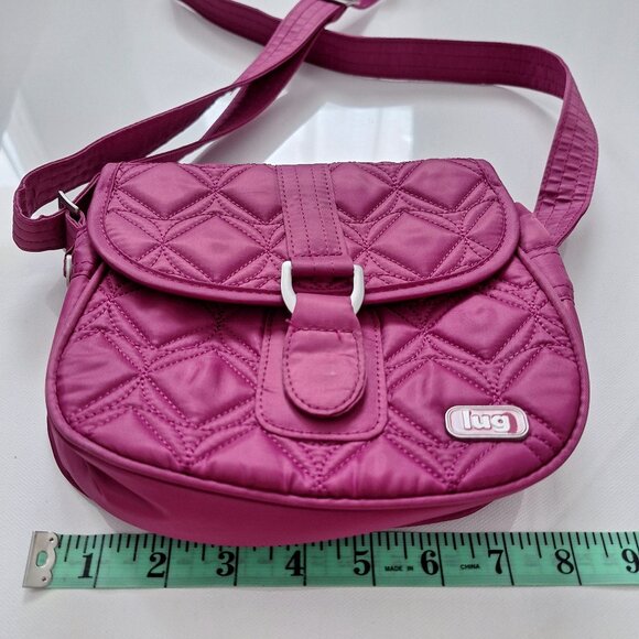 Lug Pink Signature Crossbody Bag - Picture 9 of 11